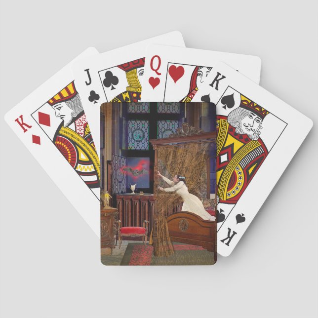 Fladdermus Casinokort (Baksidan)