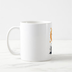 Fladdermus-Cat Flight Patrol Kaffemugg
