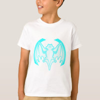 Fladdermus Cyan Inv. MUSEUM Zazzle-gåvor