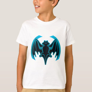 Fladdermus cyan MUSEUM Zazzle-gåvor Tee