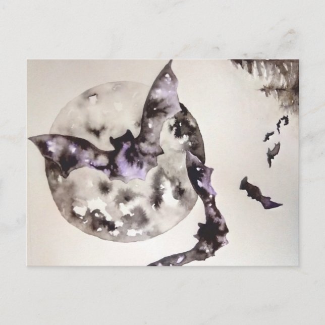 Fladdermus Dreams 2 Vykort (Framsida)