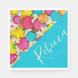 Fladdermus eller Pub Mitzvah Napkins Confetti Pappersservett