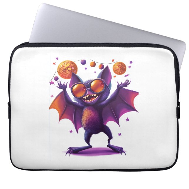 Fladdermus-fantastiskt Party Laptop Fodral (Framsidan)