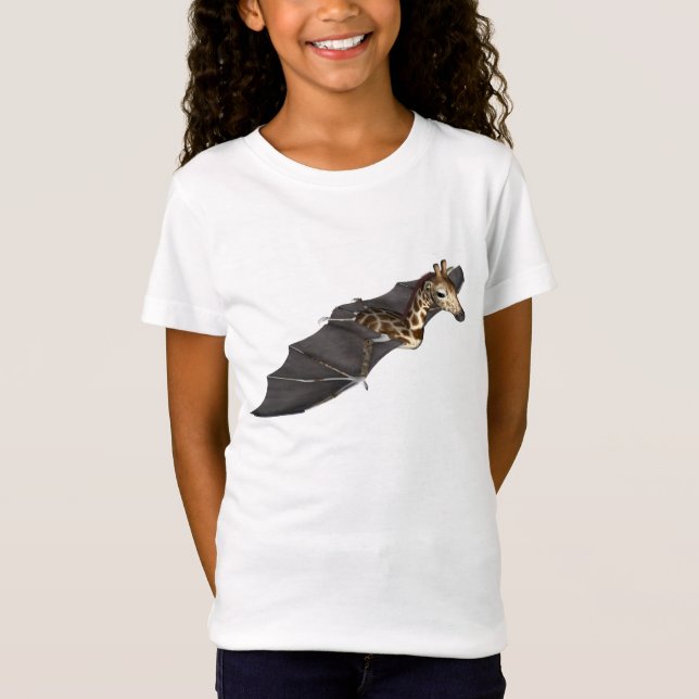 Fladdermus Giraffe Hybrid T-shirt (Framsida)