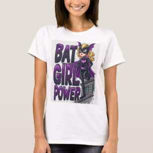 Fladdermus Girl Power - djärv och kraftfull T Shirt