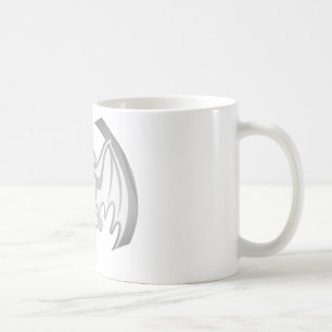 Fladdermus Grått Inv. MUSEUM Zazzle-gåvor Kaffemugg