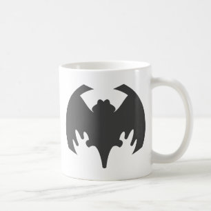 Fladdermus Grått MUSEUM Zazzle-gåvor Kaffemugg