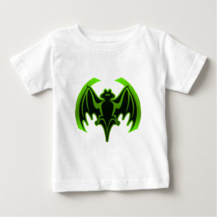 Fladdermus Grönt MUSEUM Zazzle-gåvor T-shirt