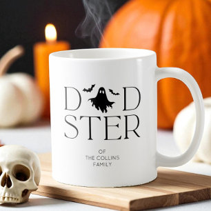 Fladdermus Halloween Dadster Pappa Kaffemugg
