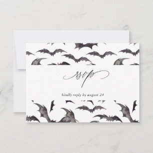 Fladdermus Halloween fest w Meal OSA White Kort