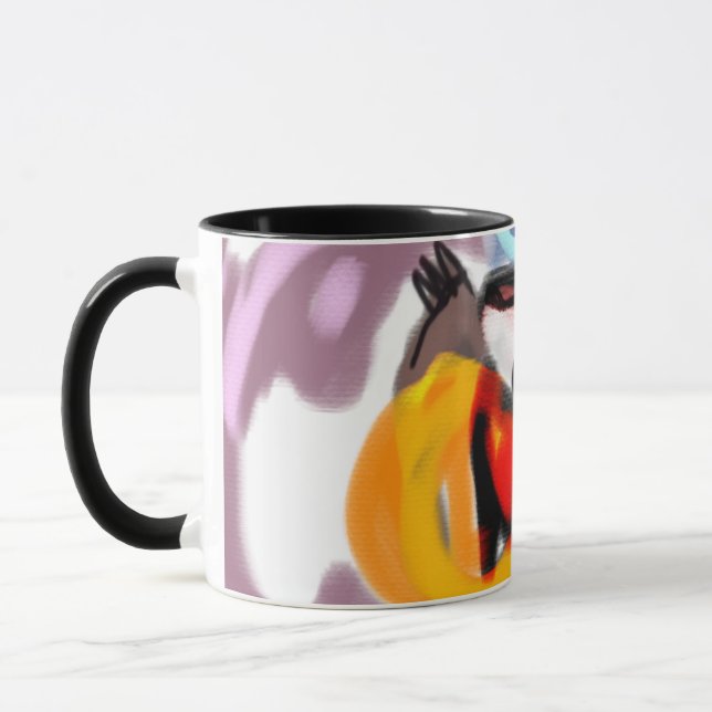 Fladdermus Halloween misty Mugg (Vänster)