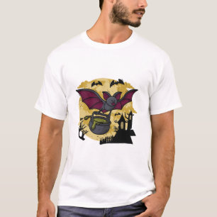 Fladdermus Halloween T Shirt