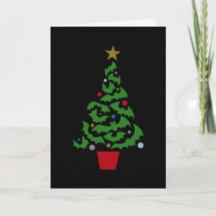 Fladdermus Julgran Kort
