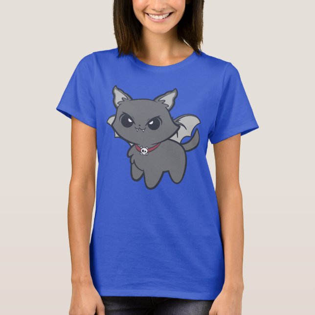 Fladdermus Kattunge T-Shirt (Framsida)