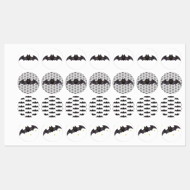 Fladdermus Klistermärke (Ark)