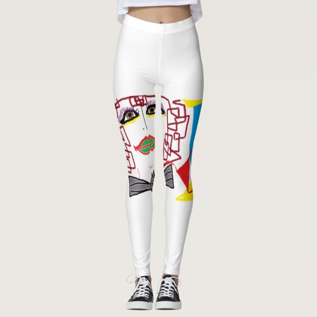 Fladdermus Kvinnliga Leggings (Framsida)