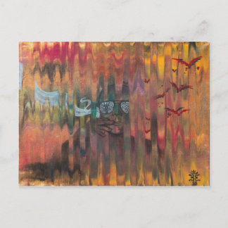 Fladdermus Land Vykort