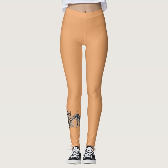 FLADDERMUS Leggings for HALLOWEEN (Framsida)