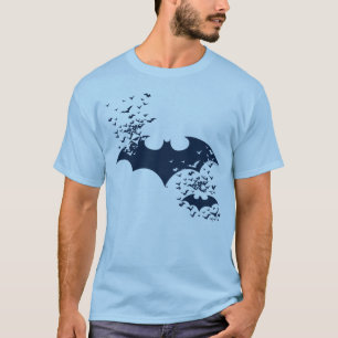 Fladdermus Logotyp Bursting in i Fladdermöss T Shirt