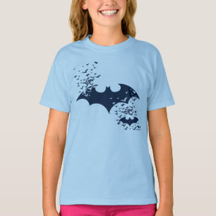 Fladdermus Logotyp Bursting in i Fladdermöss T Shirt