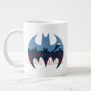 Fladdermus Logotyp med Göteborg och Fladdermus sig Jumbo Mugg