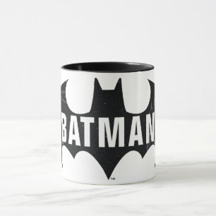 Fladdermus Logotyp med Gotham Etching Mugg