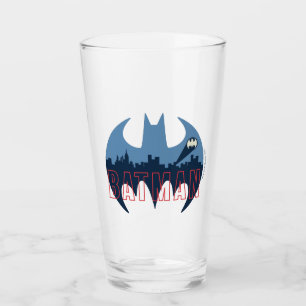 Fladdermus Logotyp med signal från Gotham & Fladd Glaskopp