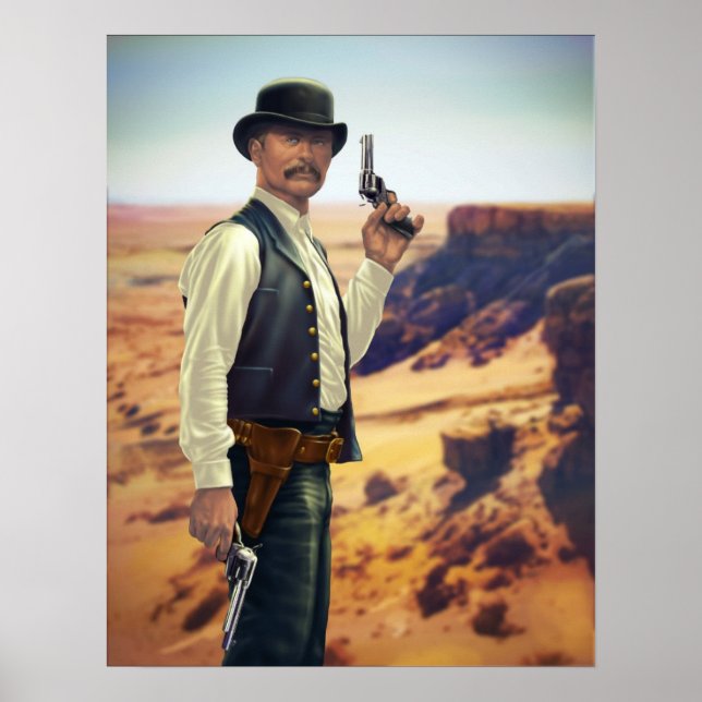 Fladdermus Masterson Poster (Framsidan)