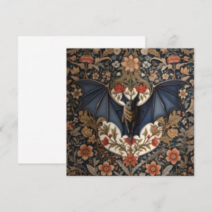 Fladdermus - Modern William Morris-Blommigten