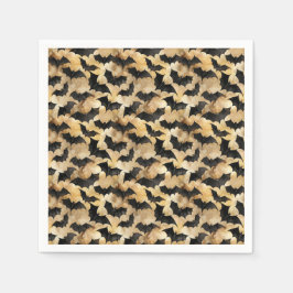 Fladdermus mönster pappersservett