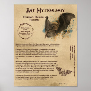 FLADDERMUS MYTHOLOGY POSTER