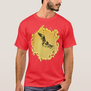 Fladdermus Night Vampire Halloween Vinge, däggdjur T Shirt