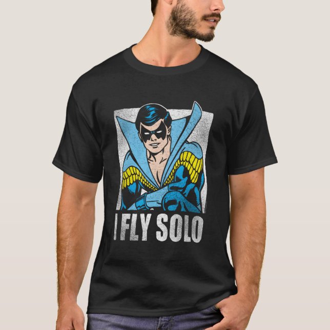Fladdermus Nightwing Fly Solo T Shirt (Framsida)