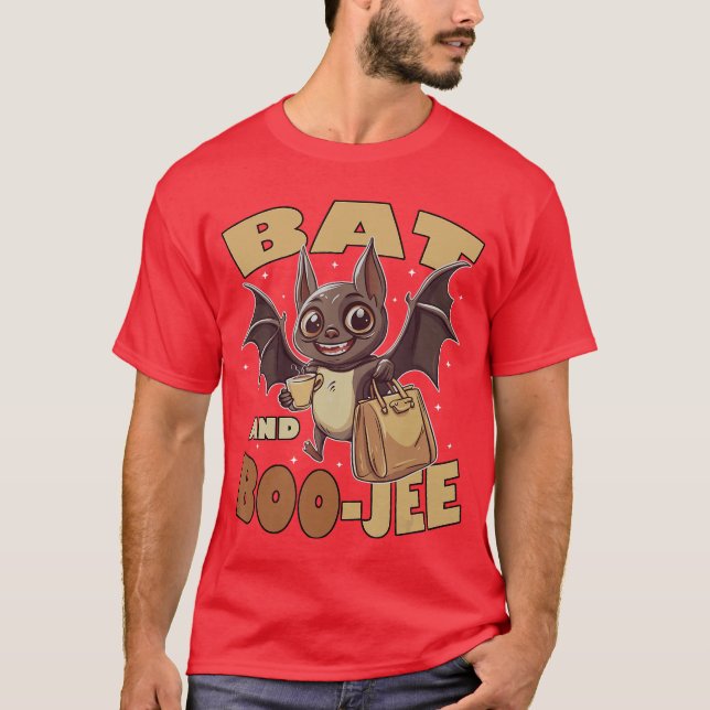 Fladdermus och Boojee Boujee Halloween Costume Tri T Shirt (Framsida)