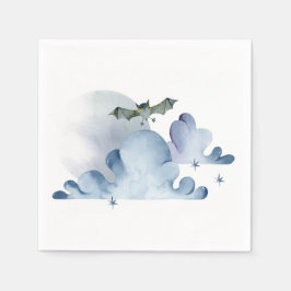 Fladdermus och moln pappersservett