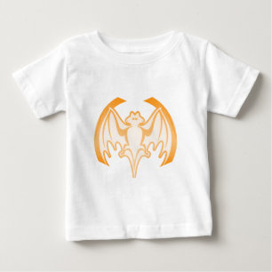 Fladdermus Orange Inv. MUSEUM Zazzle-gåvor Tee Shirt