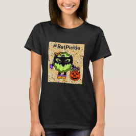 Fladdermus Pickle | Funny Halloween Pickle T Shirt