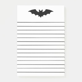 Fladdermus Post-it Block