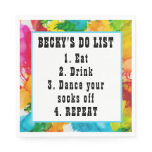 Fladdermus Pub Mitzvah Stänk Färg