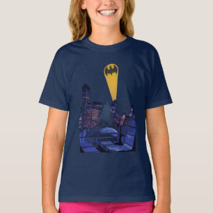 Fladdermus-signal över Gotham T Shirt