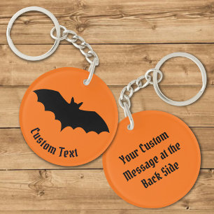 Fladdermus Silhouette Keychain