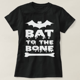 Fladdermus till gotisk benstomme t shirt