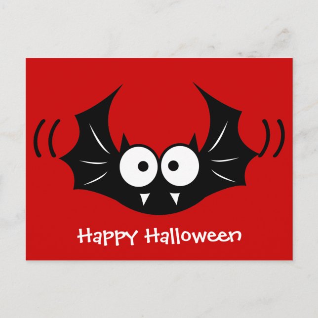 Fladdermus vampyr vykort (Framsida)