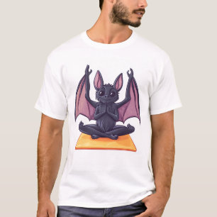 Fladdermus Yoga Flöde T Shirt