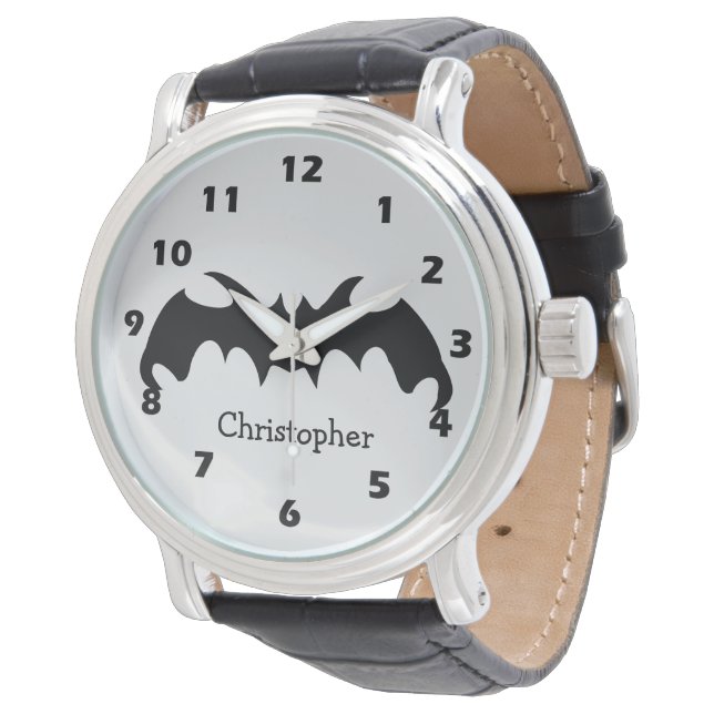 Fladdermusdesign Armbandsur (Vinklad)