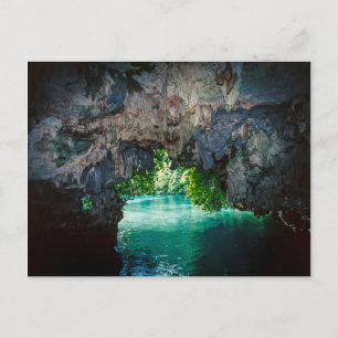 Fladdermusgrotta i Airai, Palau, Mikronesien Vykort