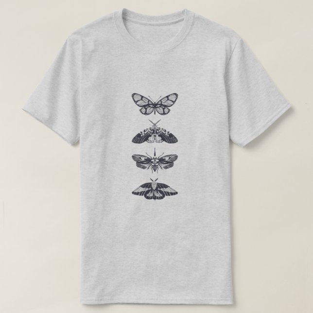 Fladdrande insekter t shirt (Design framsida)