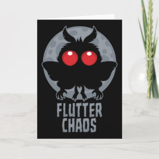 Fladdrande Kaos Mothman Kryptisk Legend Kort