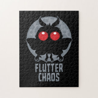 Fladdrande Kaos Mothman Kryptisk Legend Pussel