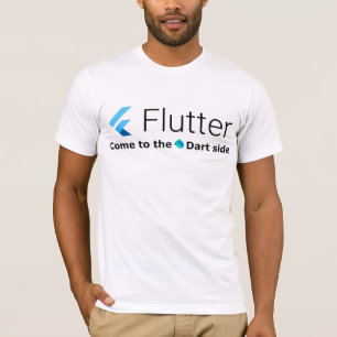 Fladdrande: Kom till pilsidan (ljusa skjortor) T Shirt